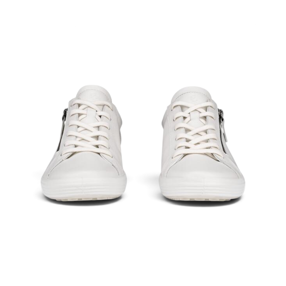 Soft 7 Side Zip Sneaker - White