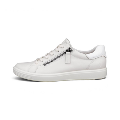 Soft 7 Side Zip Sneaker - White