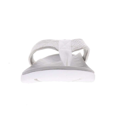 Sonoma Shimmer Toe Post Sandal - White