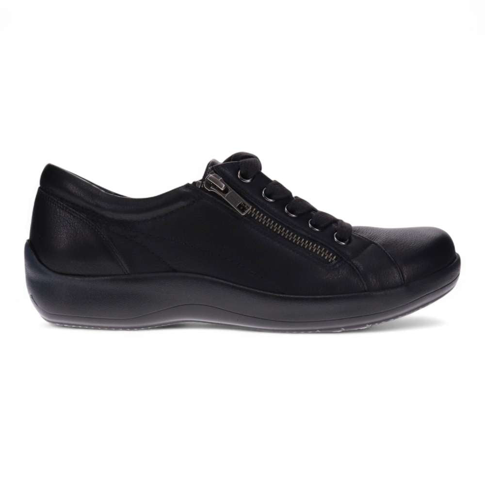 Tampa Zip Casual Sneaker - Black