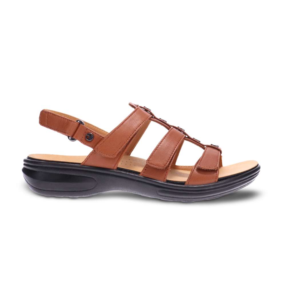 Toledo Slingback Sandal - Cognac