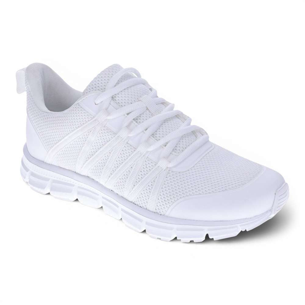 Ultra Lace Lace-Up Active Sneaker - White