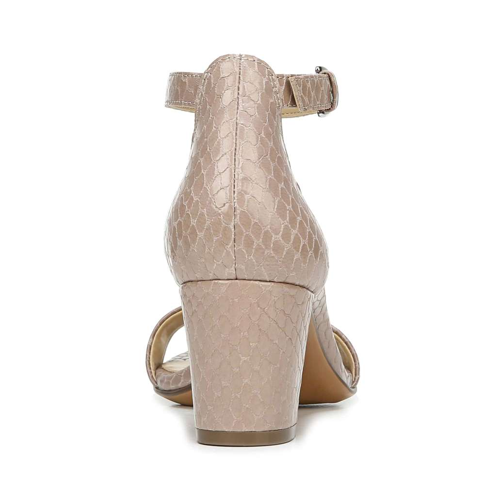 Vera Dress Sandal - Turtledove Snake