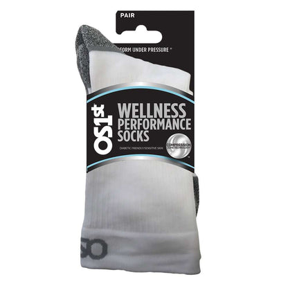 Crew Wellness Performance Sock (WP4) - White