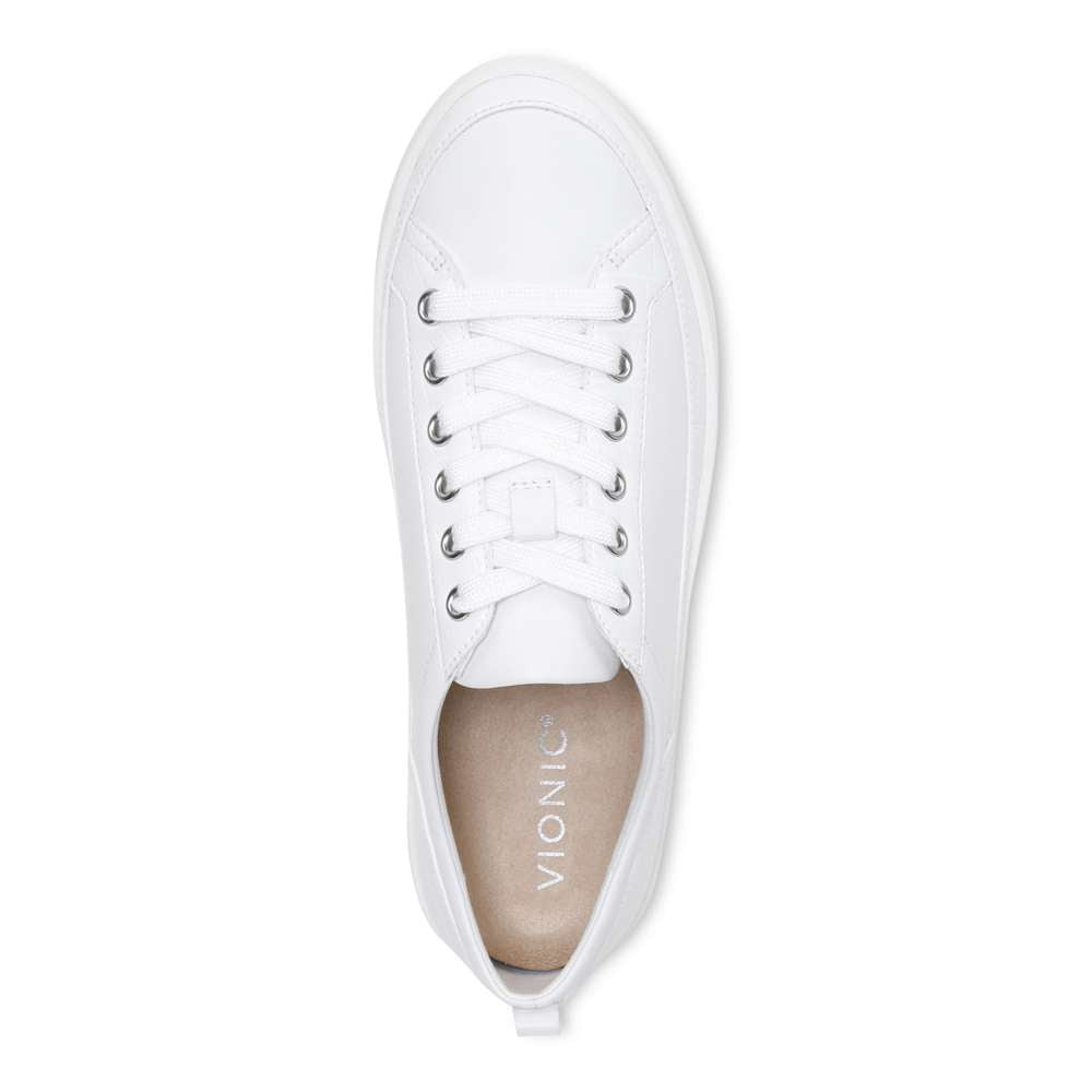 Winny Lace-Up Casual Sneaker - Cream