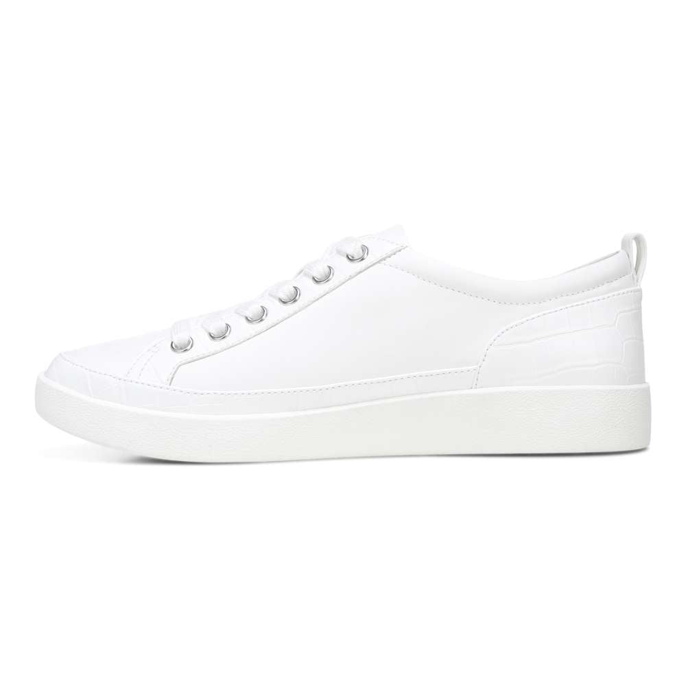 Winny Lace-Up Casual Sneaker - Cream