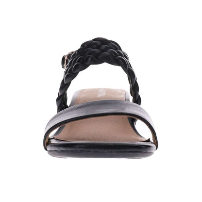 Yuki Heeled Sandal - Black
