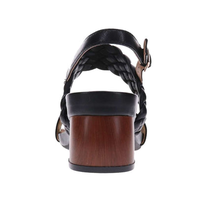 Yuki Heeled Sandal - Black