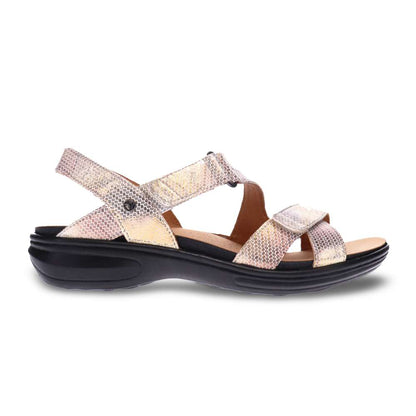 Zanzibar Adjustable Sandal - Metallic Interest