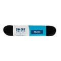 Shoe Lace Fine Flat 75cm - Black